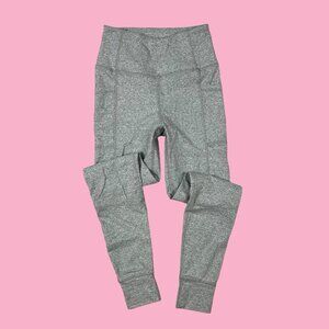 Kyodan Outdoor Leggings Size XS Heathered Light Gray Side Pockets High Rise
